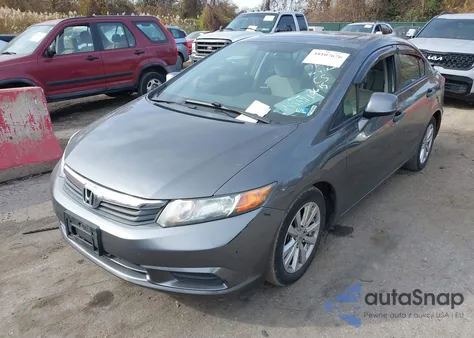 2012 Honda Civic Ex из США, поврежденный, VIN 2HGFB2F82CH313615